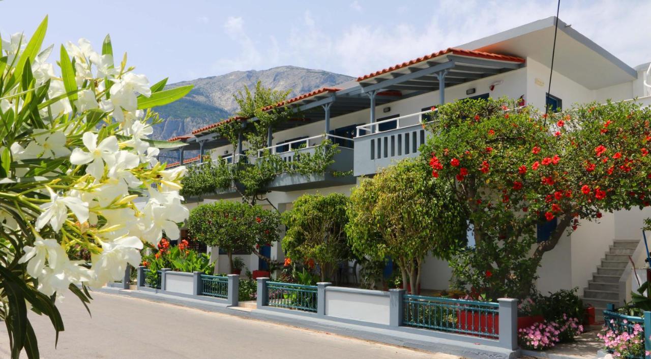 Angela Beach Apartments Votsalakia  Luaran gambar