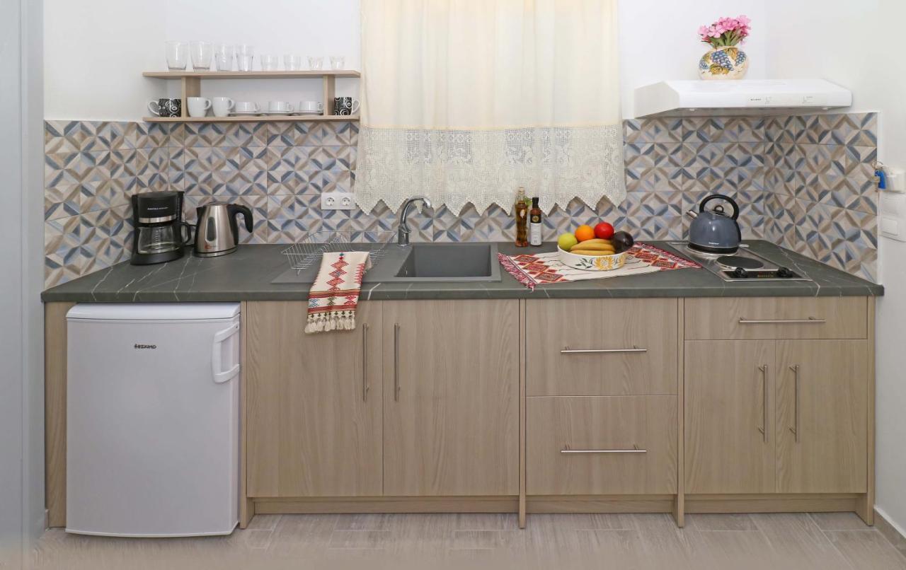 Angela Beach Apartments Votsalakia  Luaran gambar