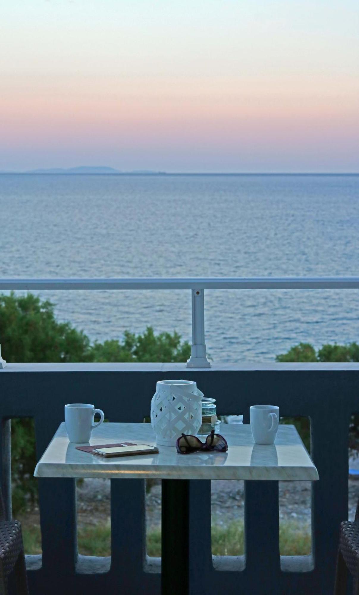 Angela Beach Apartments Votsalakia  Luaran gambar