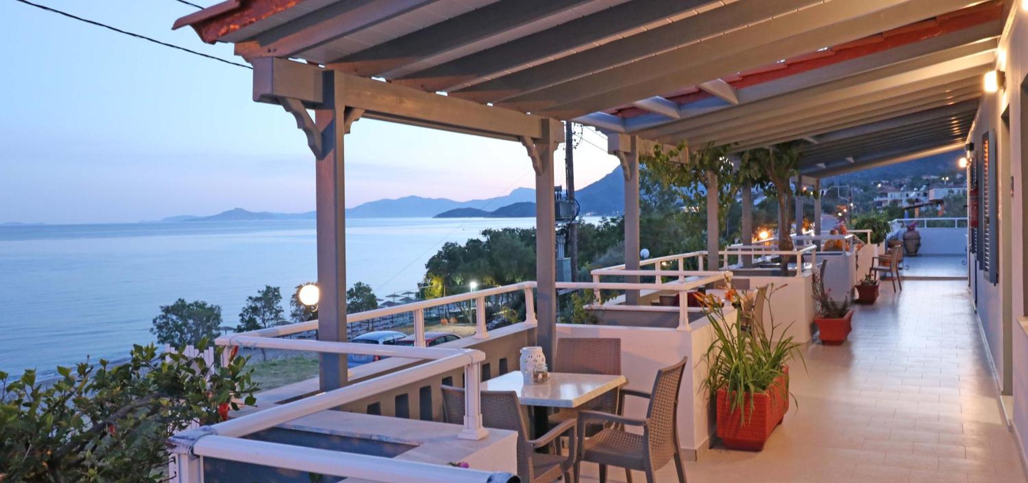 Angela Beach Apartments Votsalakia  Luaran gambar