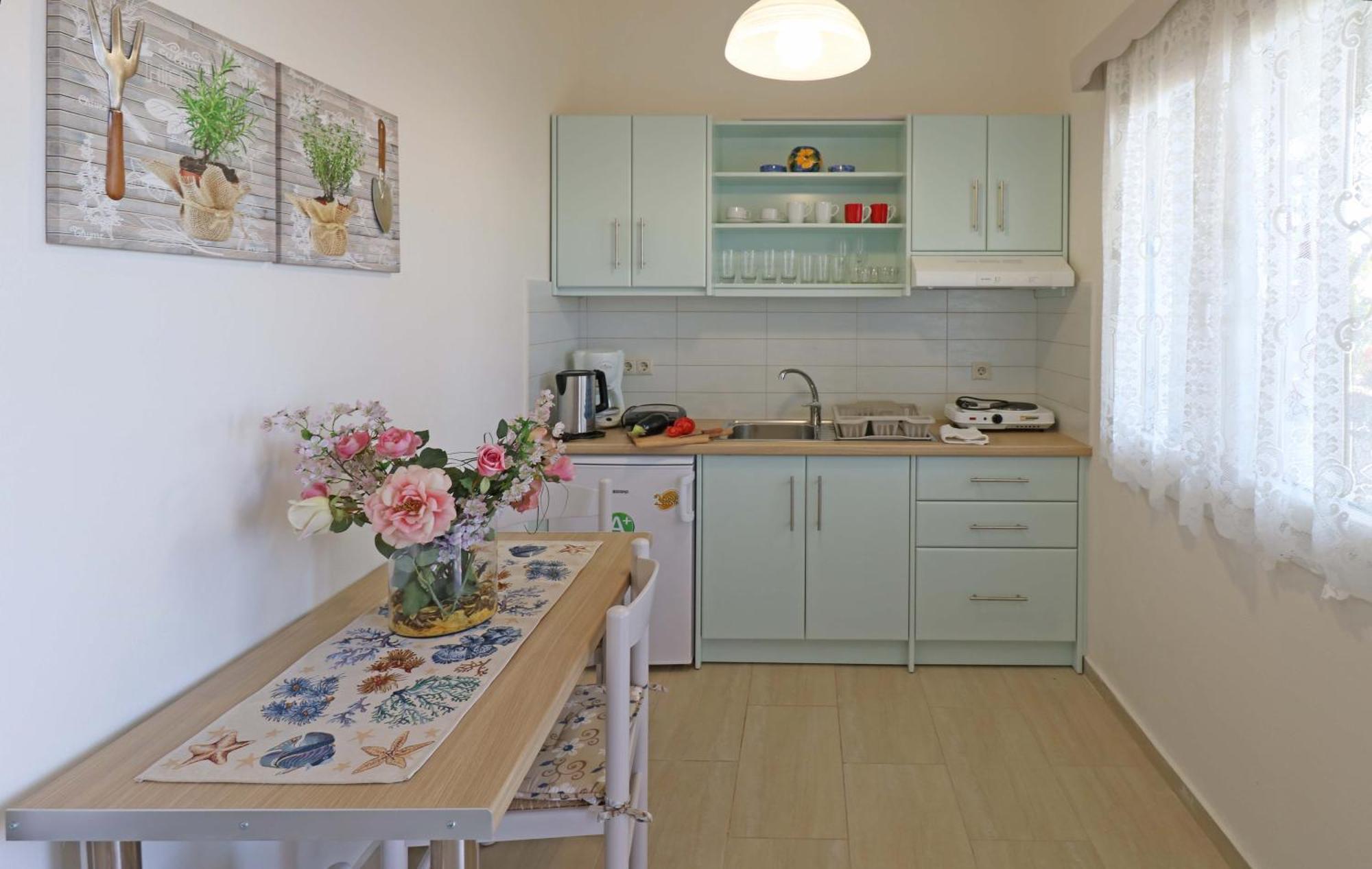 Angela Beach Apartments Votsalakia  Luaran gambar
